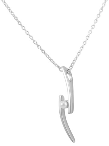 Akzent Pendant '"Rodina" aus 925 Sterlingsilber, rhodiniert, langlebig' in Silver