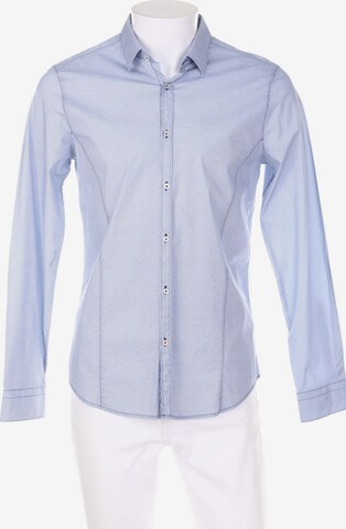 CINQUE Button Up Shirt in M in Blue: front