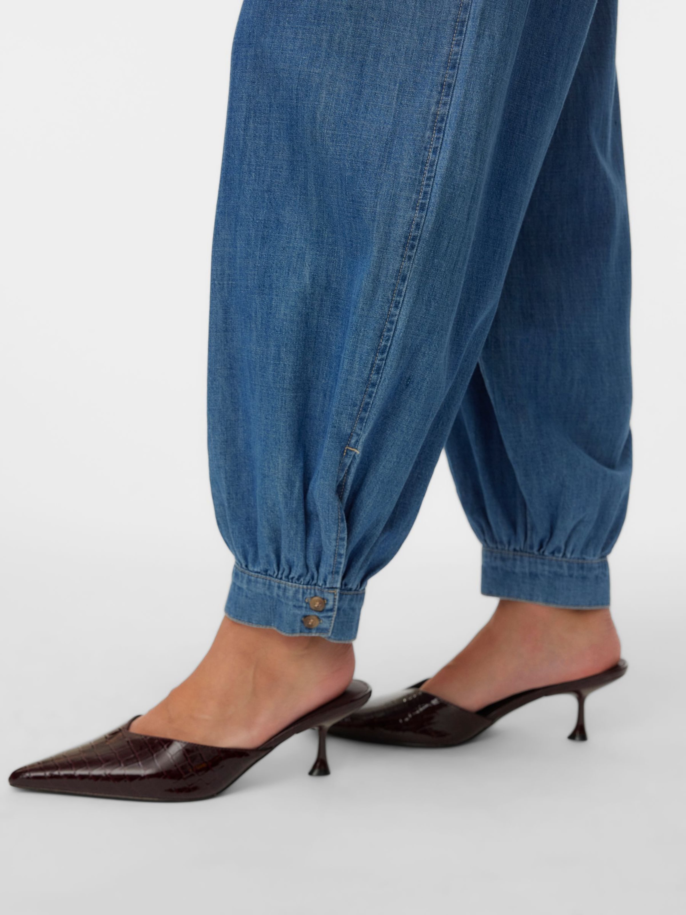 VERO MODA Regular Broek 'VMZELENA' in Blauw