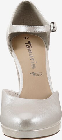 TAMARIS - Zapatos con plataforma en blanco