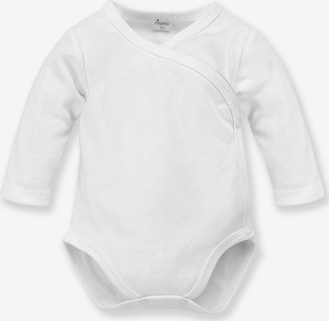 Barboteuse / body Pinokio en blanc : devant