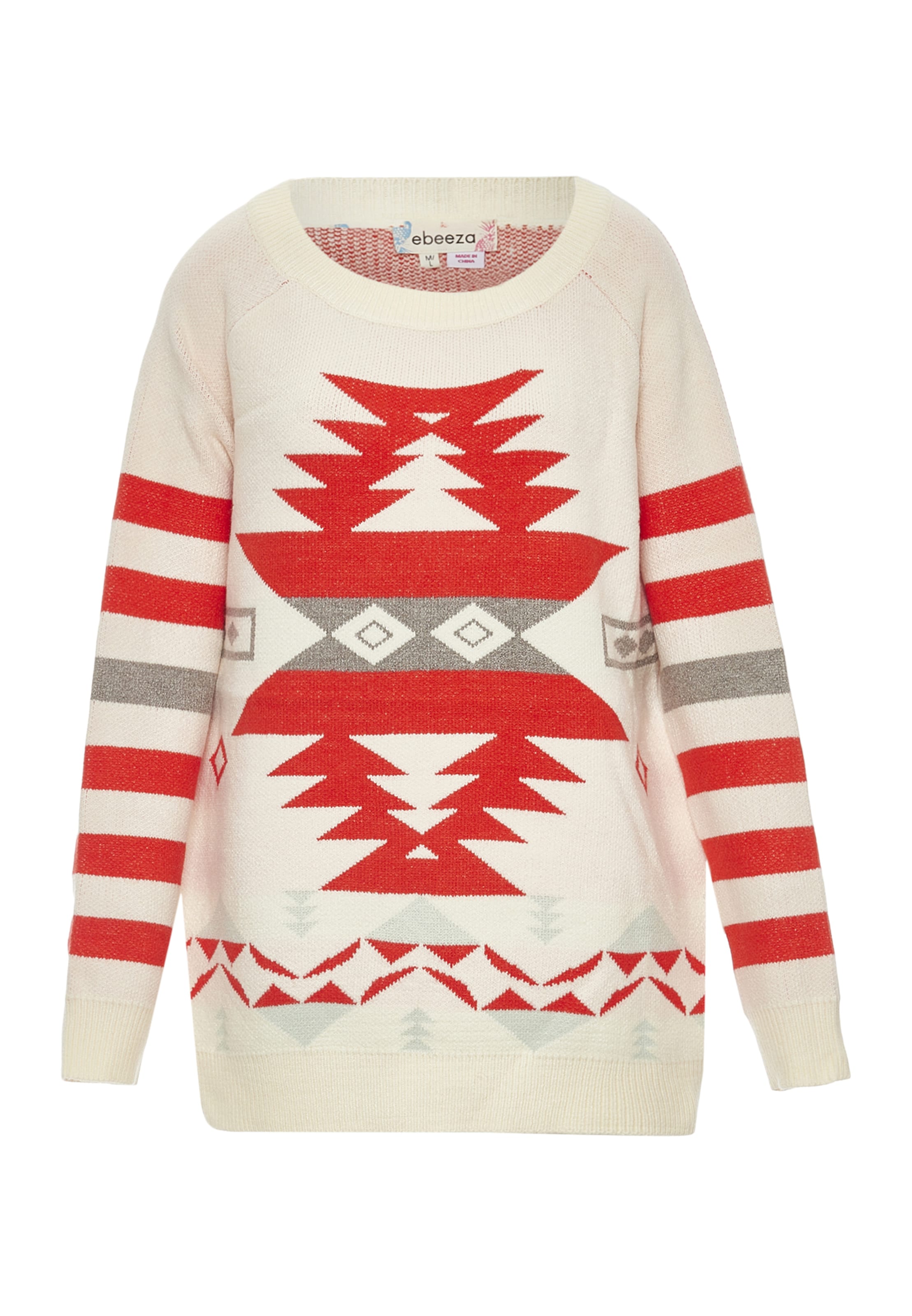 ebeeza Sweater in Beige: front