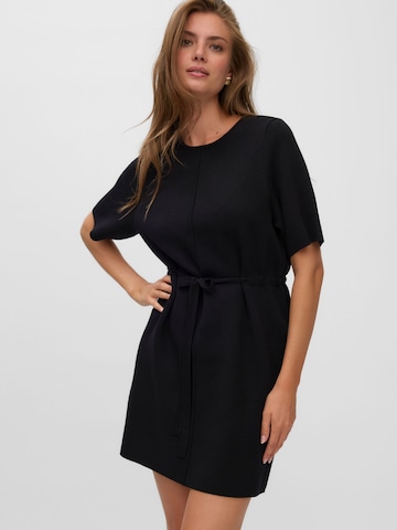 VERO MODA Gebreide jurk 'SIGGA ' in Zwart: voorkant