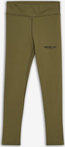 SOMETIME SOON Workout Pants in Green: front