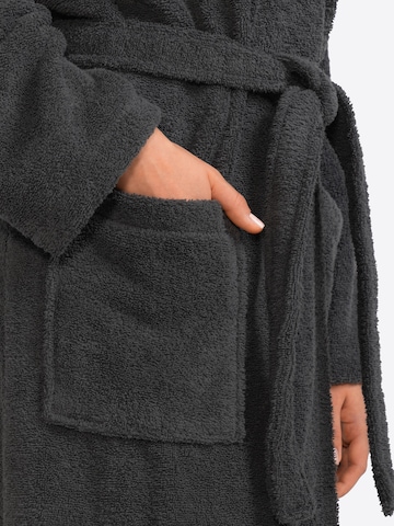 celodoro Long Bathrobe 'Home & Spa Collection' in Grey