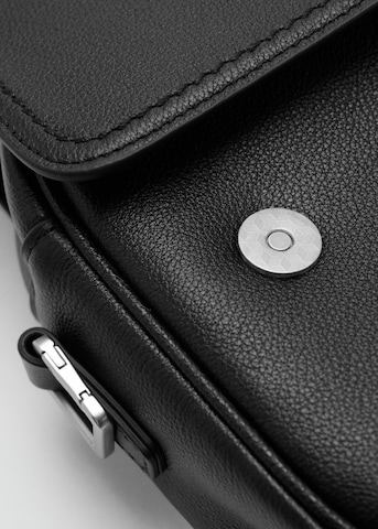 MANGO MAN Umgehängtasche in Schwarz