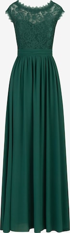 Robe de soirée Kraimod en vert : devant