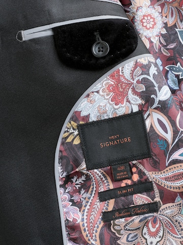 Slim fit Giacca da completo di Next in nero