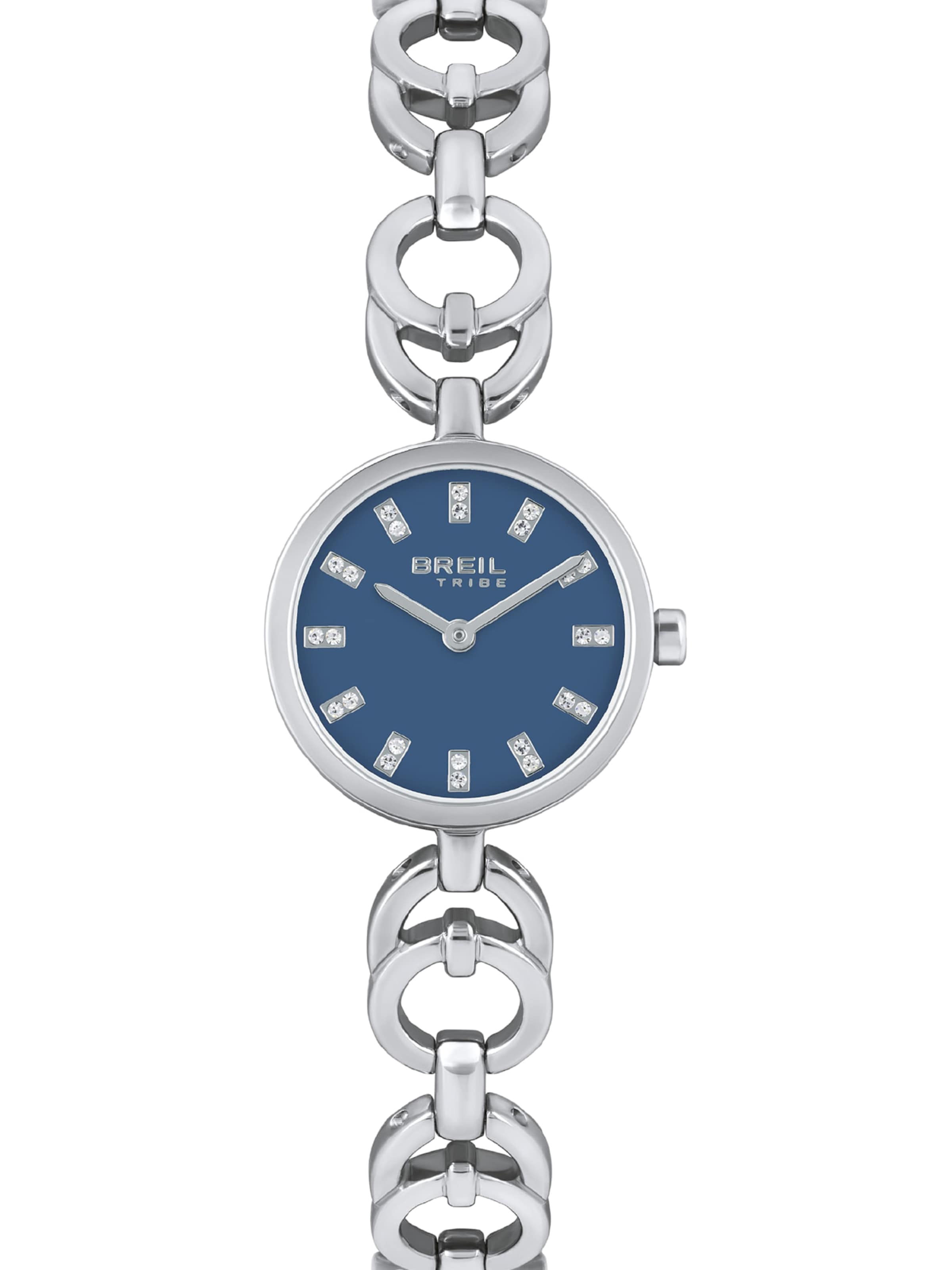 Orologio analogico 'Luna' di Breil in argento: frontale