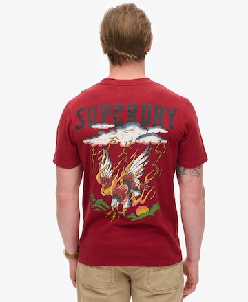 Superdry Shirt in Rood