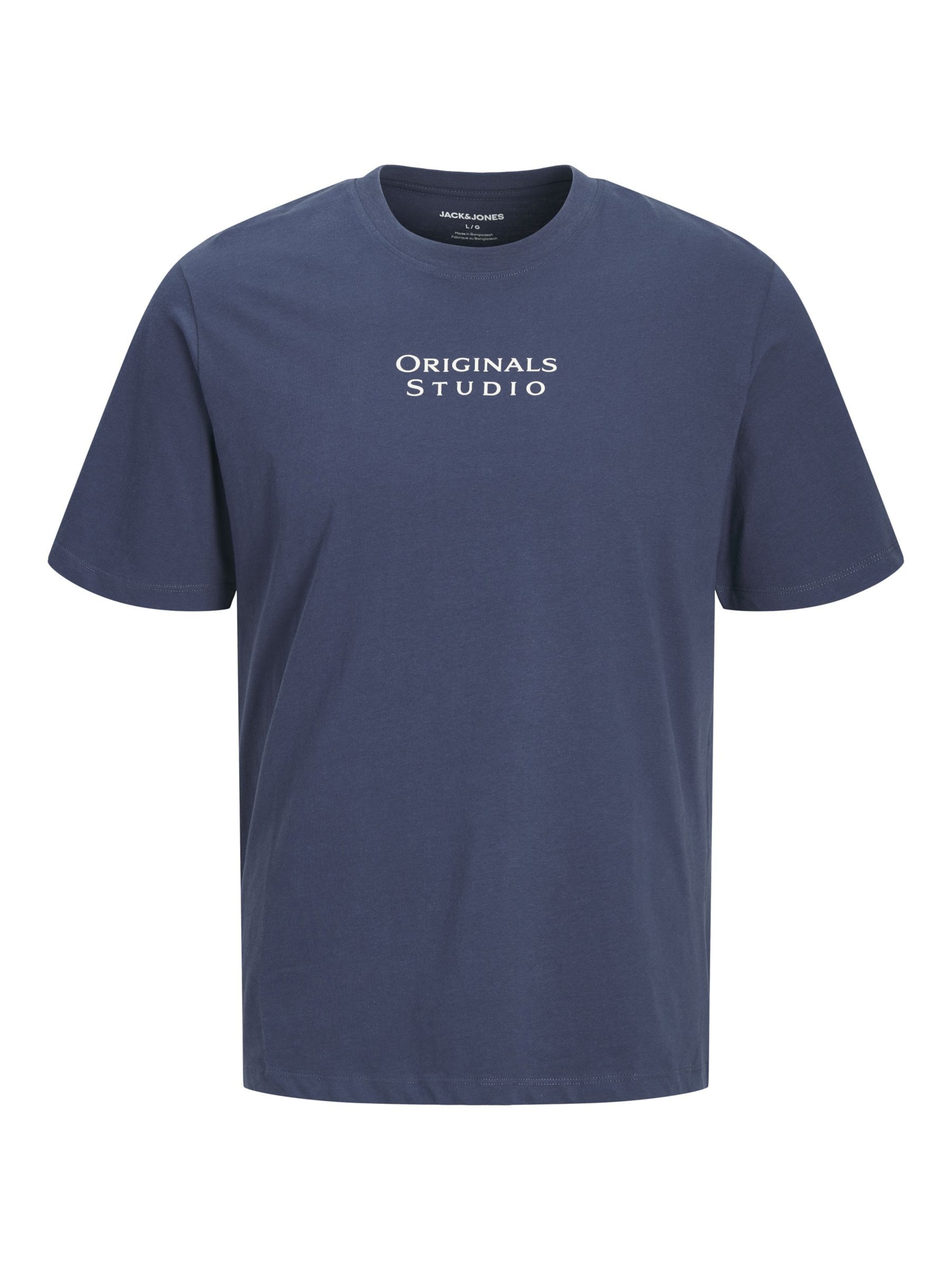T-Shirt JACK & JONES en bleu : devant