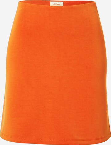 s.Oliver Skirt in Orange: front