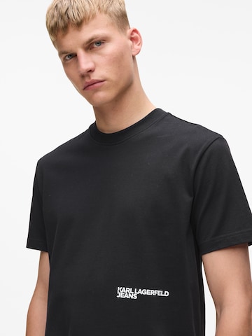 KARL LAGERFELD JEANS Μπλουζάκι σε μαύρο