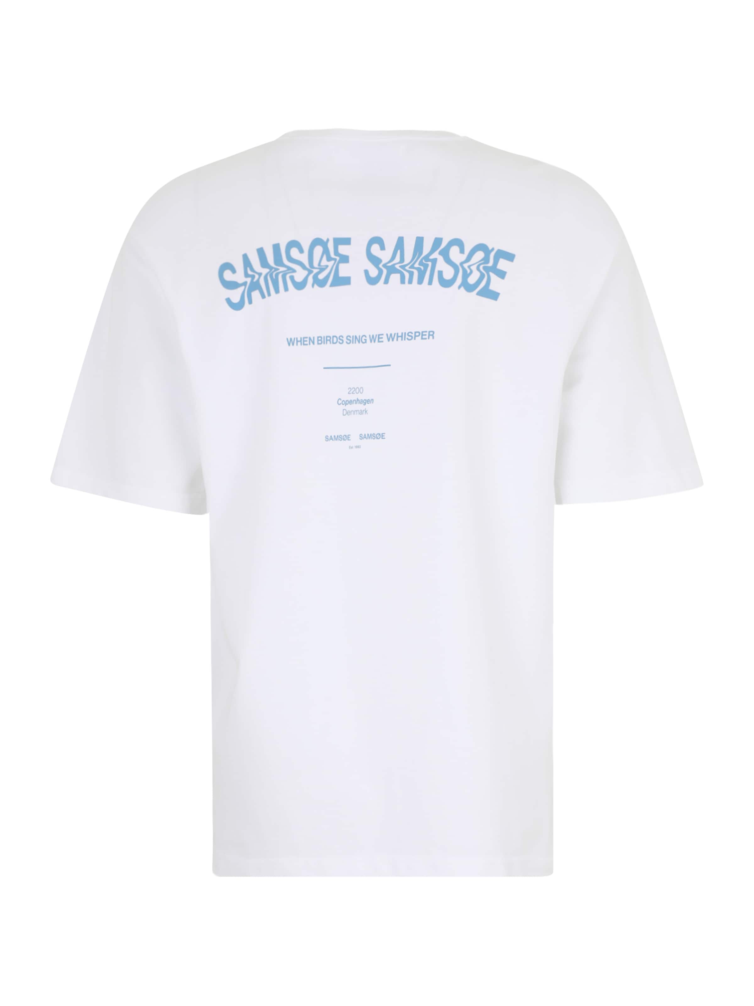 Samsøe Samsøe Μπλουζάκι 'Saswirl' σε λευκό