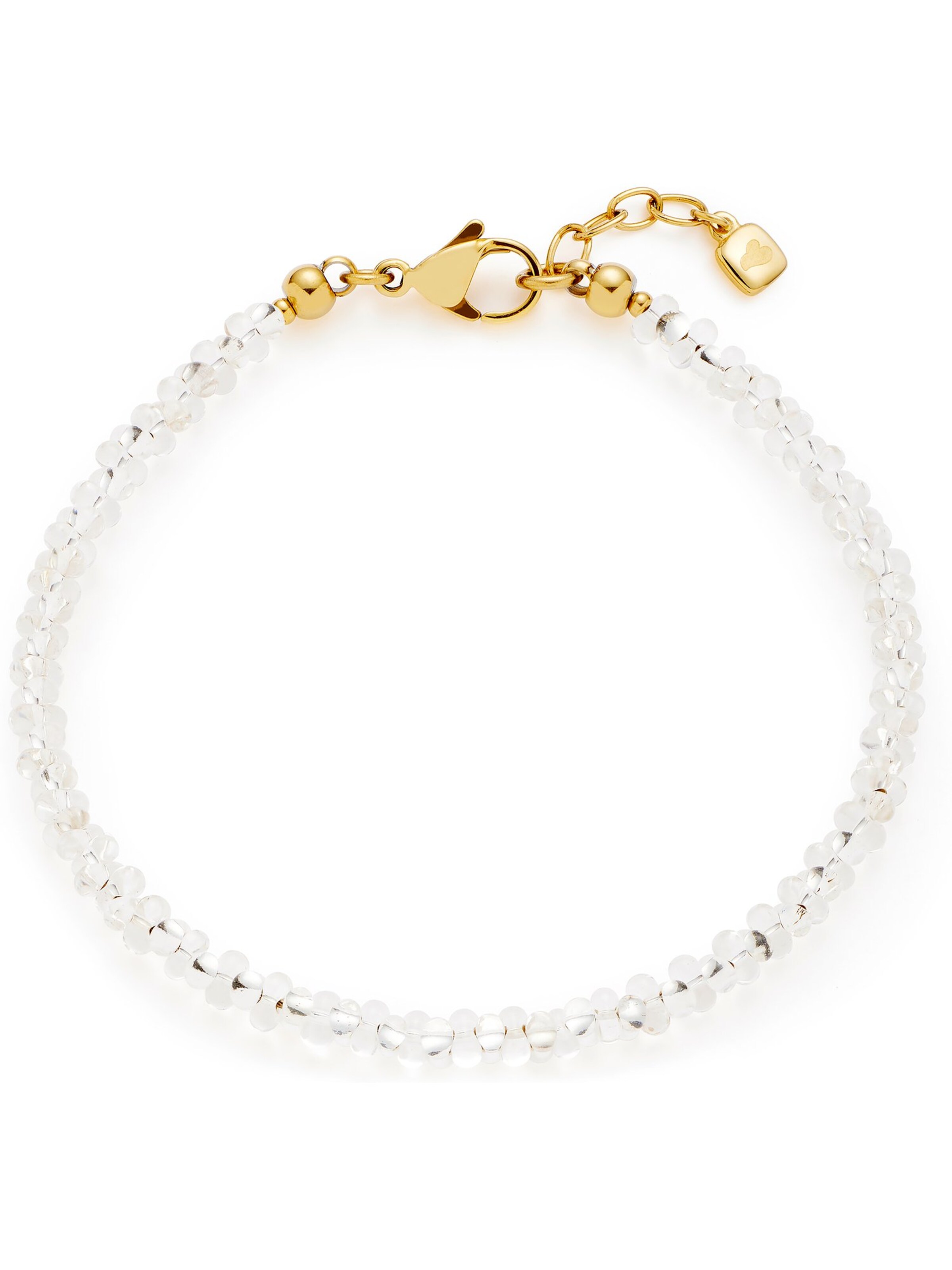 LEONARDO Bracelet in Transparent: front