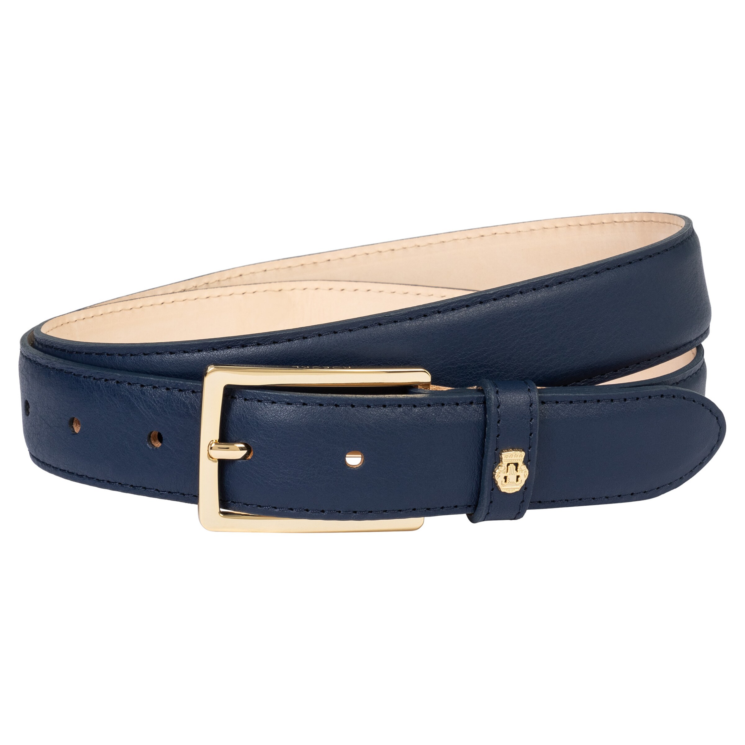 Roeckl Riem 'ALVA' in Blauw: voorkant