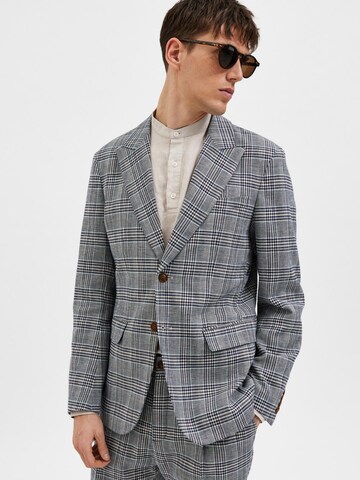 SELECTED HOMME Regular fit Suit Jacket 'Noah' in Grey