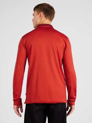 BOSS Poloshirt 'Pleins' in Rot