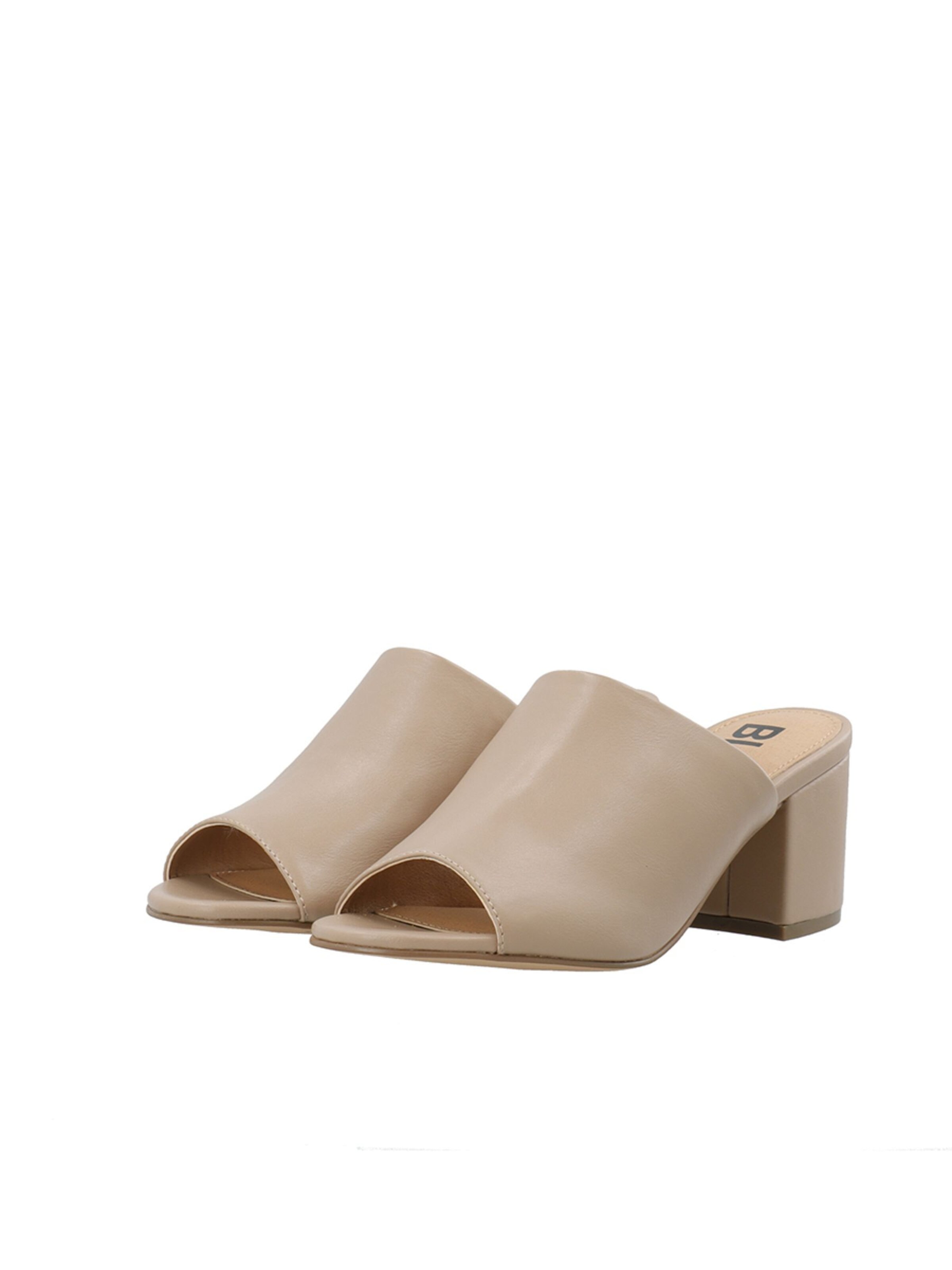 Bianco Pantolette 'CATE' in Beige