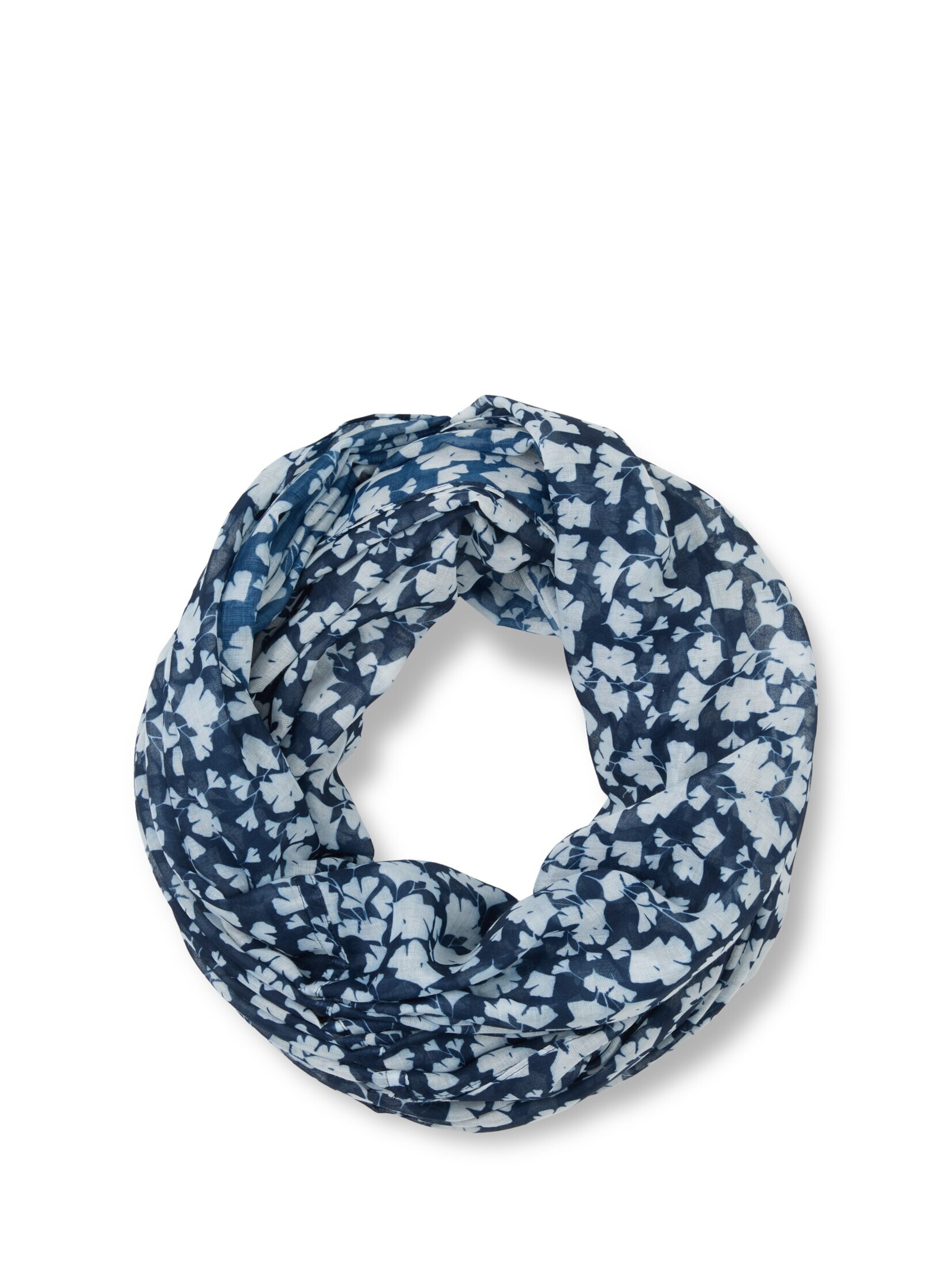 Écharpe tube TOM TAILOR en bleu : devant