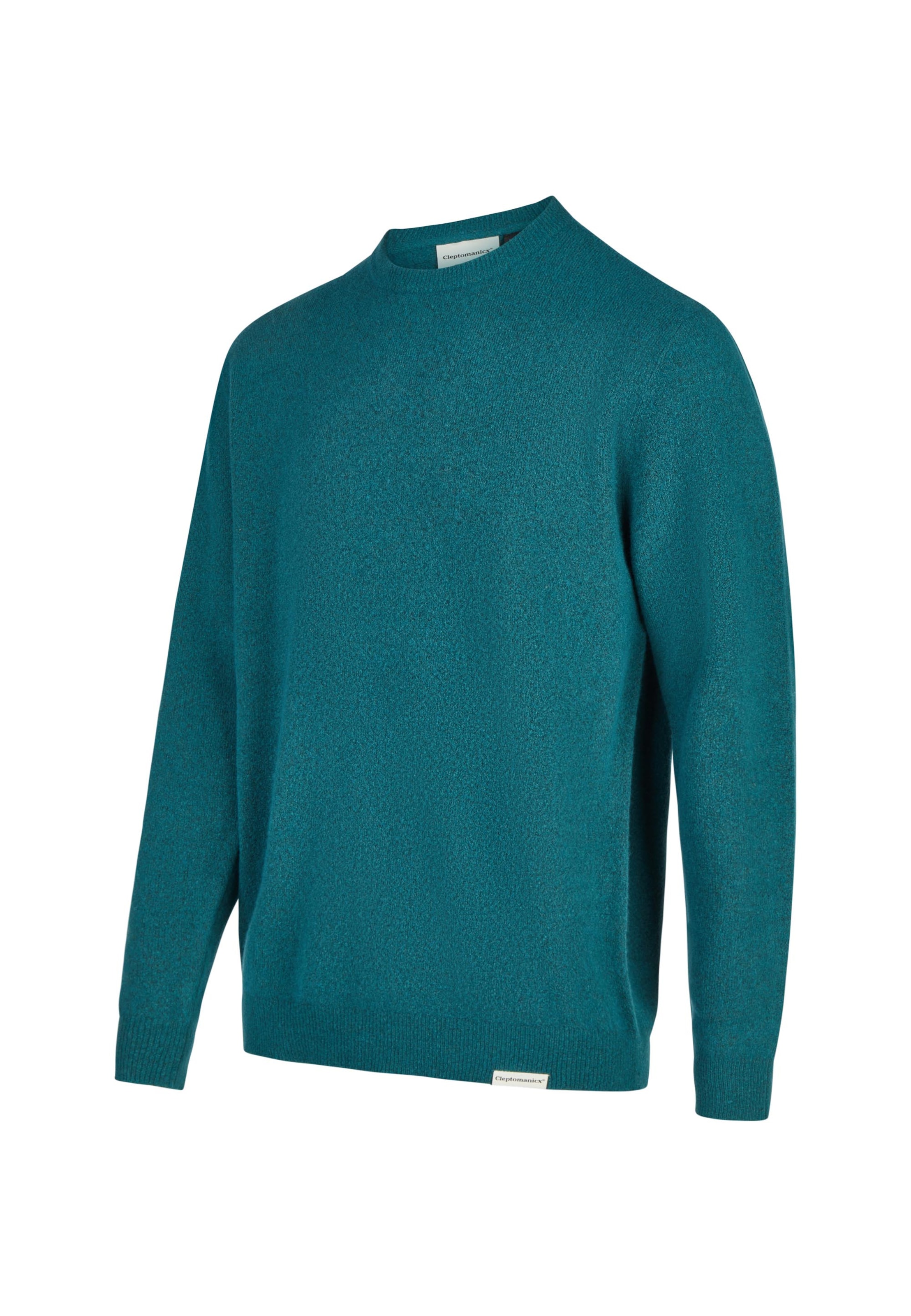 Cleptomanicx Feinstrickpullover in Grün