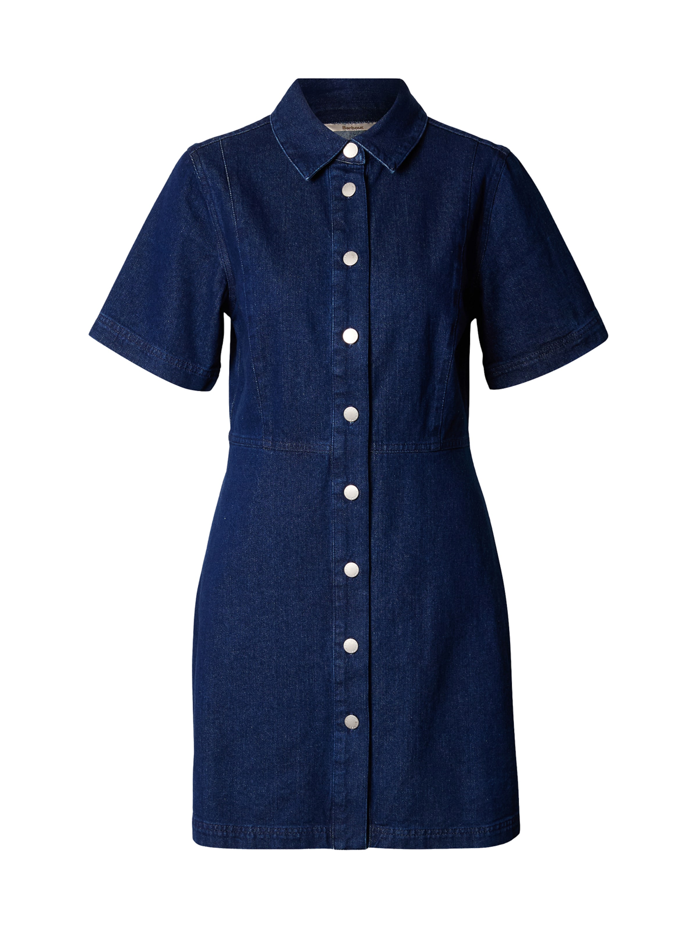 Barbour Shirt Dress 'Maia' in Blue: front