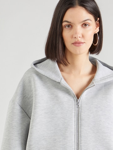 WEEKDAY Zip-Up Hoodie in Grey