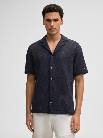 STRELLSON Regular Fit Hemd 'Clint' in Blau: Vorderseite