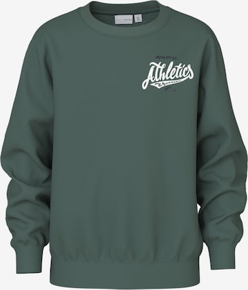 NAME IT Sweatshirt 'NKMVILDAR' in Green: front