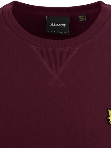 T-Shirt Lyle & Scott en rouge