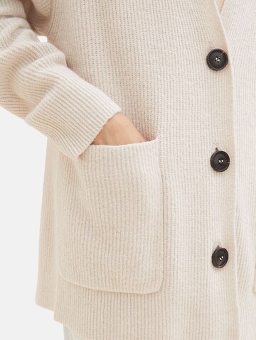 Cardigan TOM TAILOR en gris