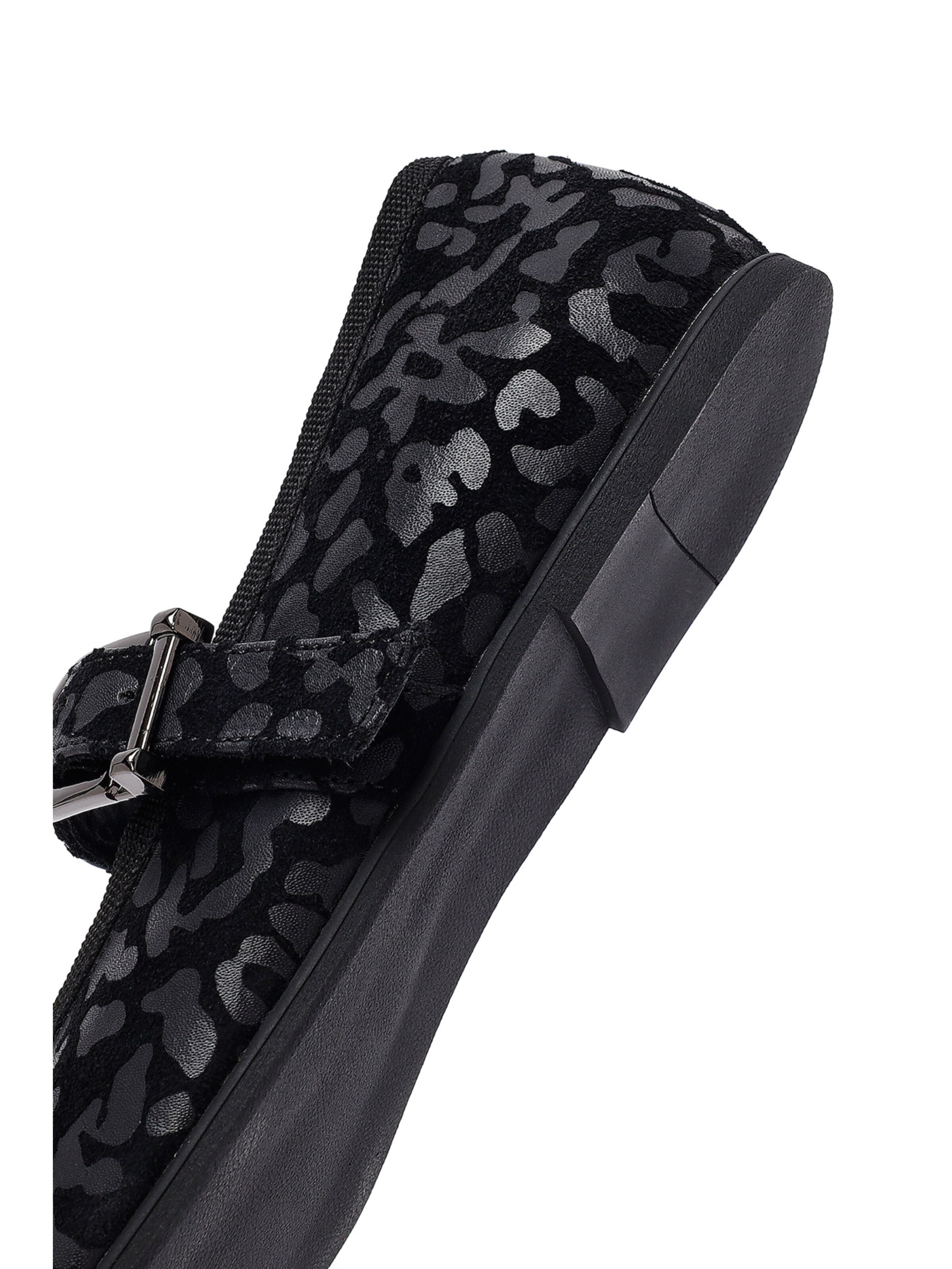 Ballerines à lanières Derimod en noir