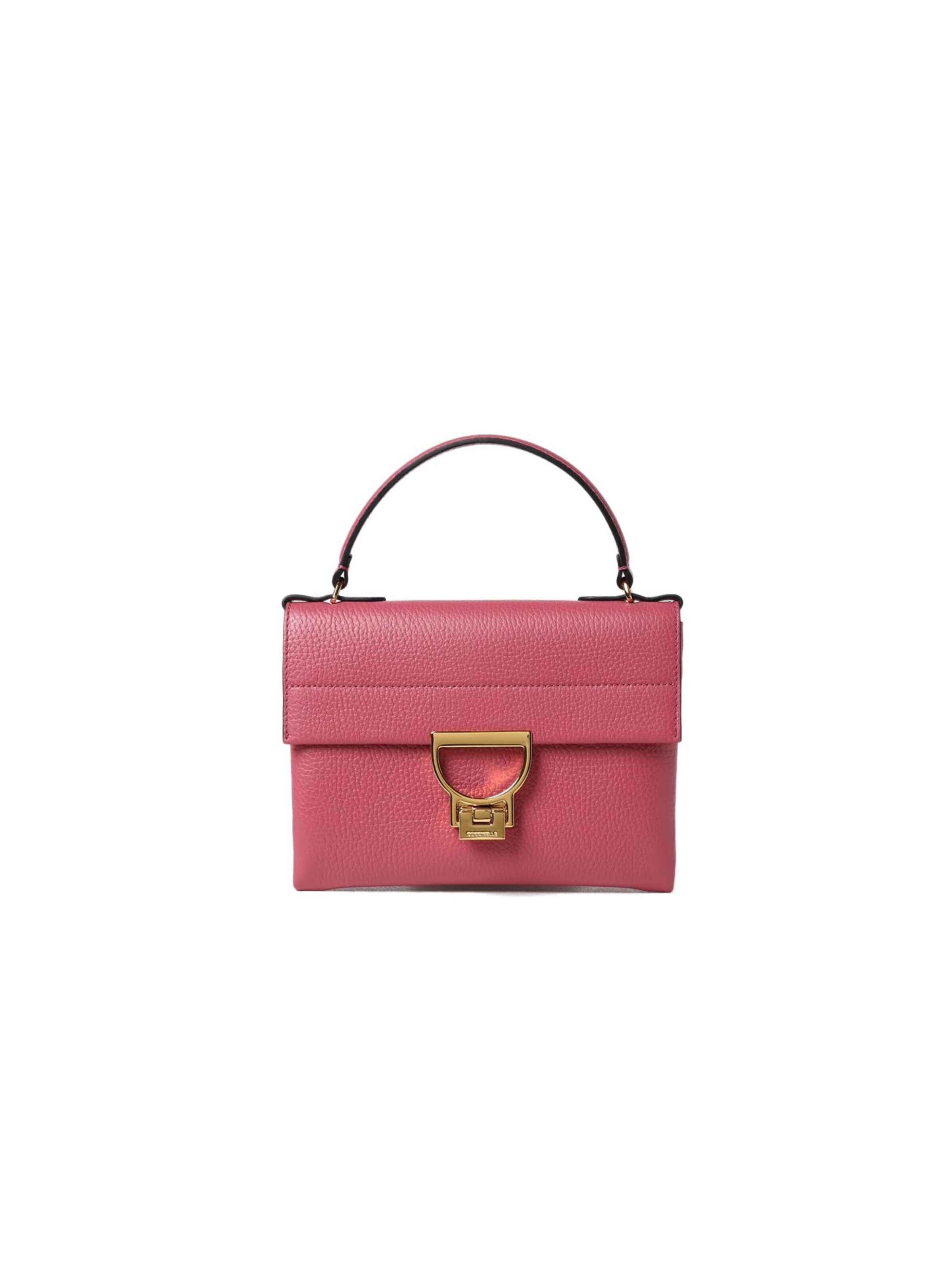 Borsa a tracolla 'Arlettis Handbag Grained Leather' di Coccinelle in rosa: frontale