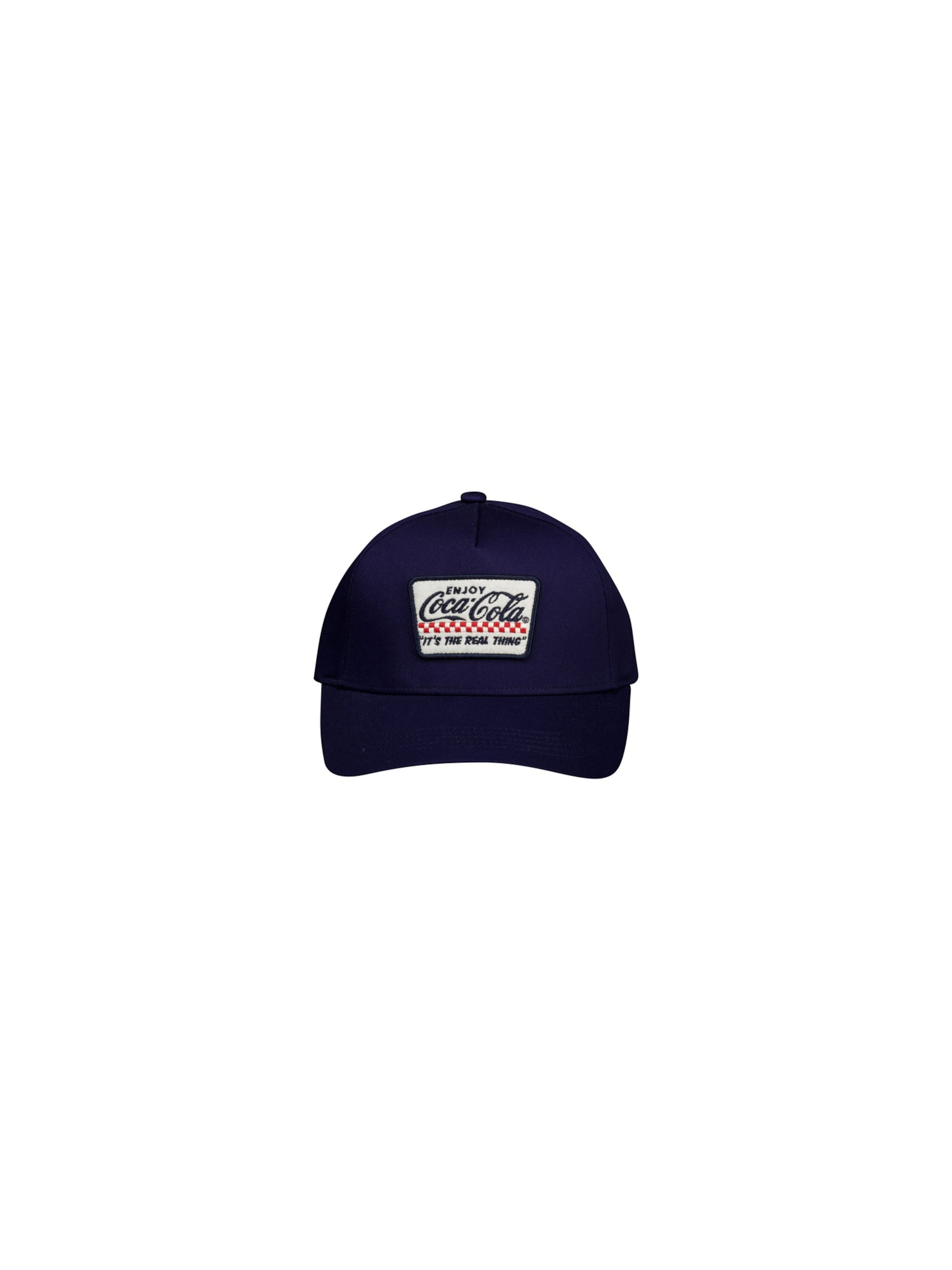 Casquette 'Delicious' Deeluxe en bleu : devant
