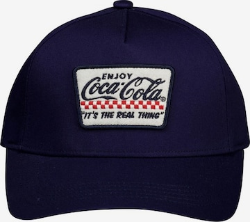 Casquette 'Delicious' Deeluxe en bleu : devant