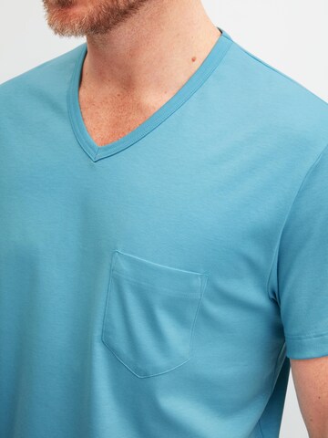 CALIDA Pyjama kurz 'Relax Streamline'‌‌‌ in Blau