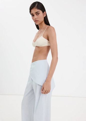 MANGO Baggy Pants in Blue
