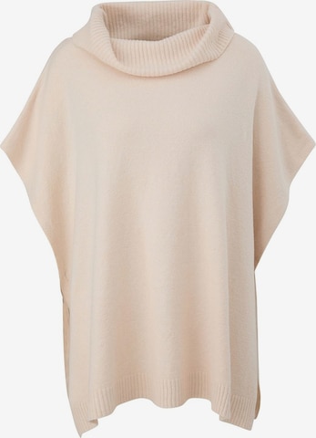 s.Oliver Oversized trui in Beige: voorkant