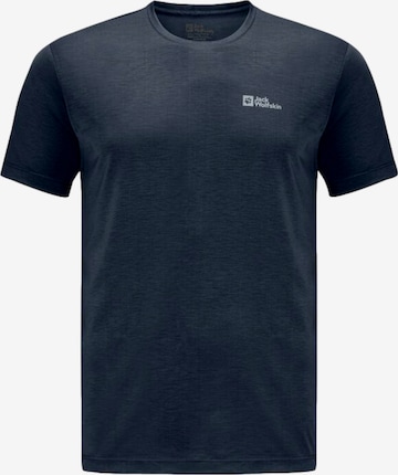 JACK WOLFSKIN Performance Shirt 'Vonnan' in Blue: front