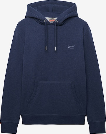 Superdry & Co Свитшот 'ESSENTIAL' в Синий: спереди