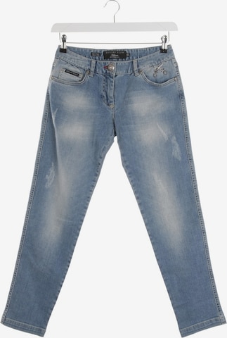 Philipp Plein Jeans in 26 in Blue: front
