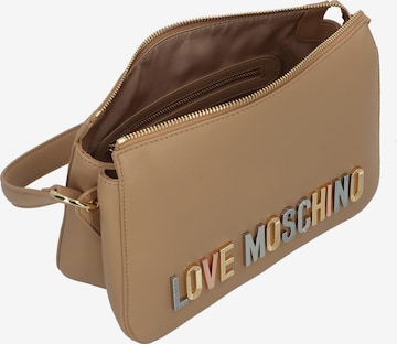 Borsa a spalla di Love Moschino in marrone