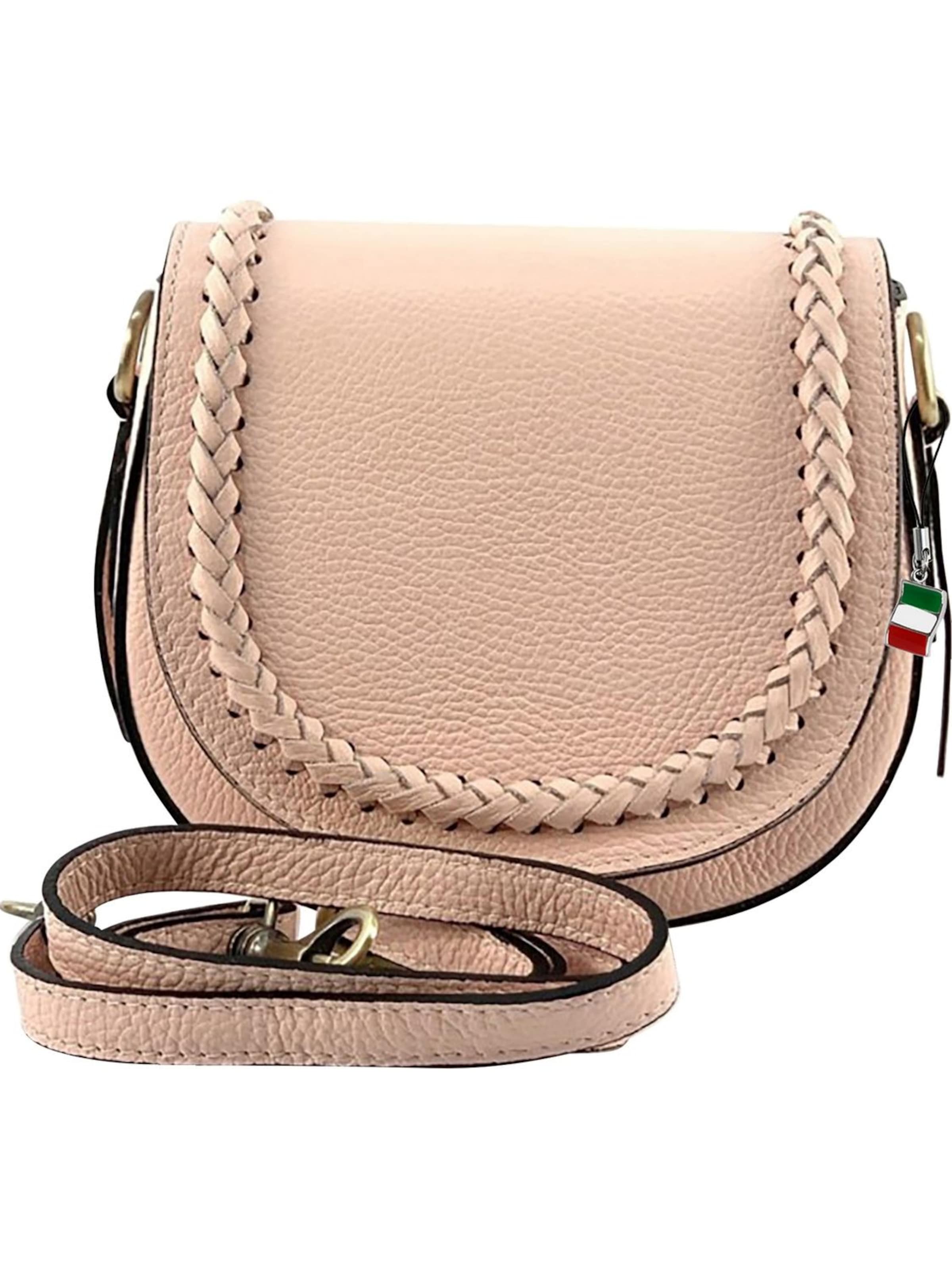 Florence Schoudertas in Roze: voorkant