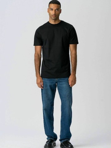 Coupe regular Chemise ' Organic Basic ' TEESHOPPEN en noir