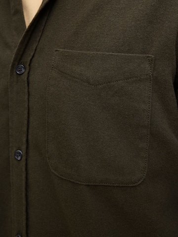 Regular fit Cămașă 'JJJAMES' de la JACK & JONES pe verde