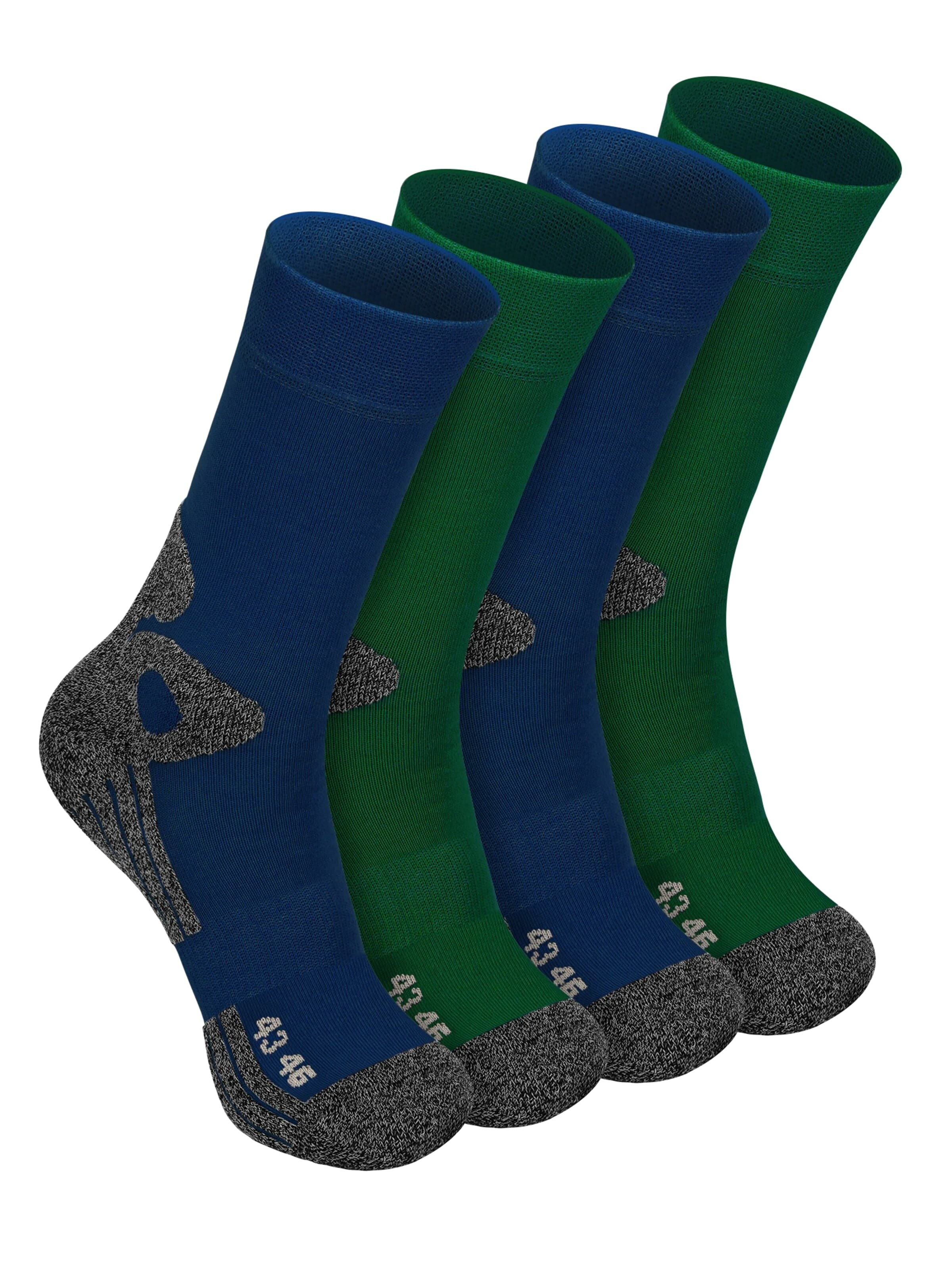 celodoro Athletic Socks 'Trekking Exclusive' in Green: front