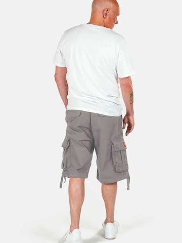 Regular Pantalon cargo 'Cyclones' Molecule en gris
