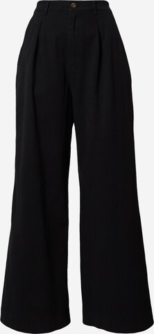 Wide Leg Pantalon à pince NLY by Nelly en noir : devant