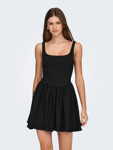 ONLY Kleid 'SOEMO' in Schwarz: Vorderseite