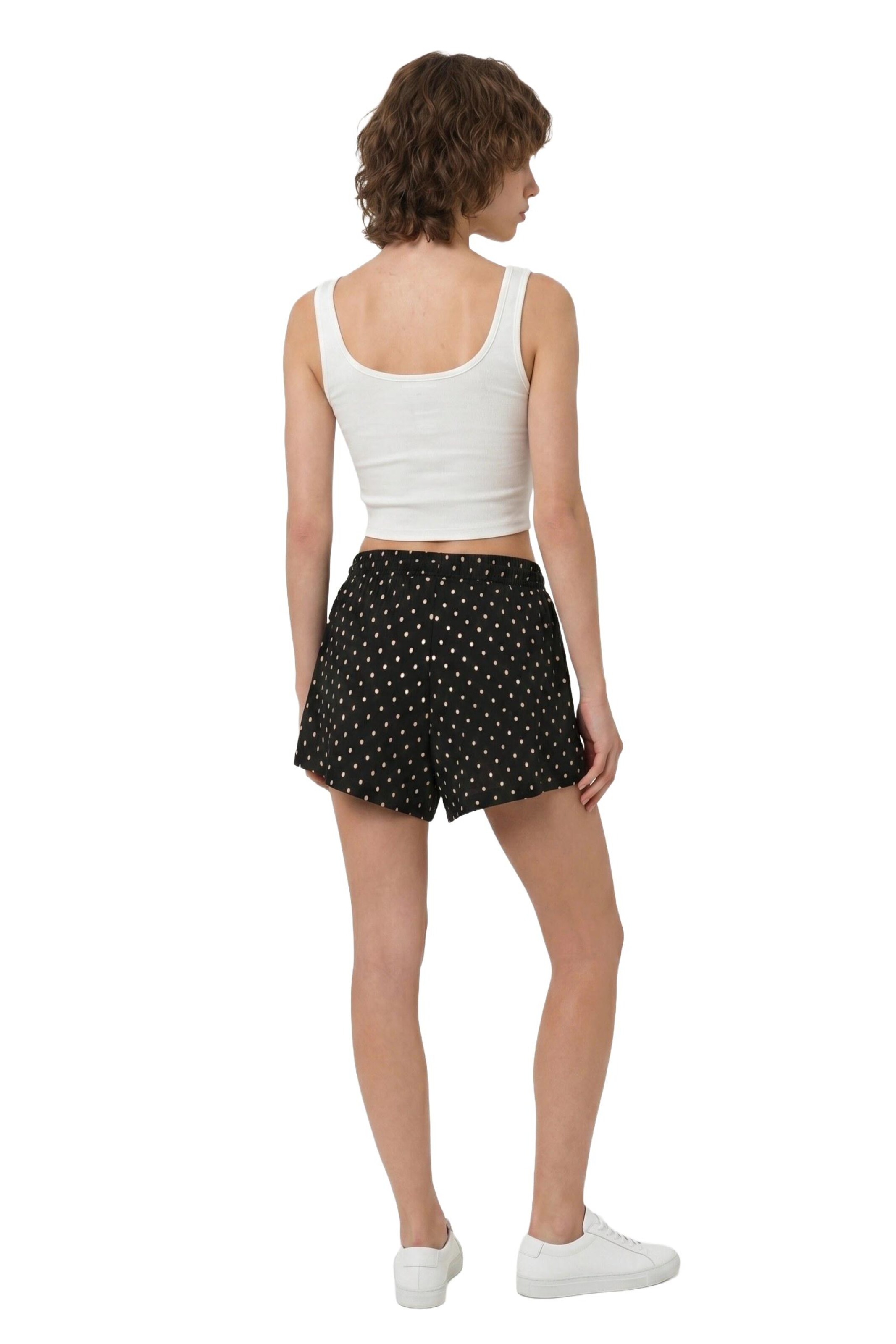 Alexa Dash Regular Trousers in Black